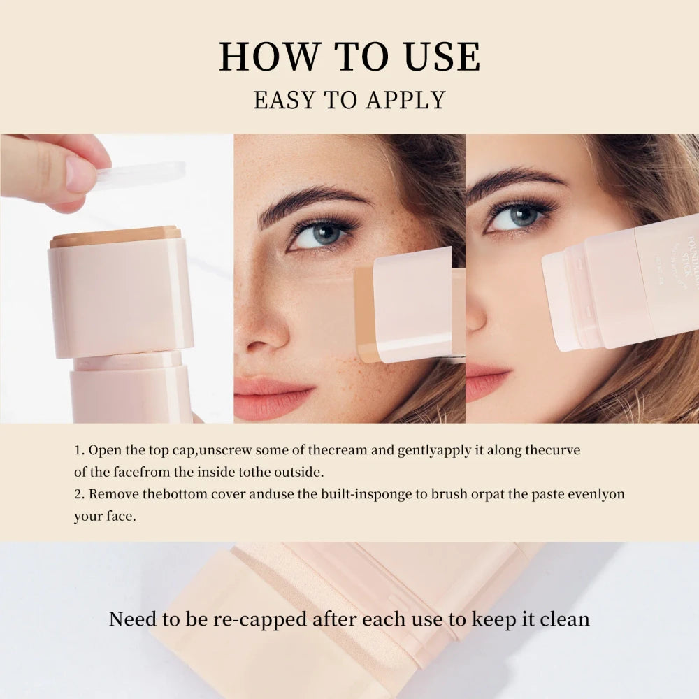 Two In One Concealer Foundation Stick