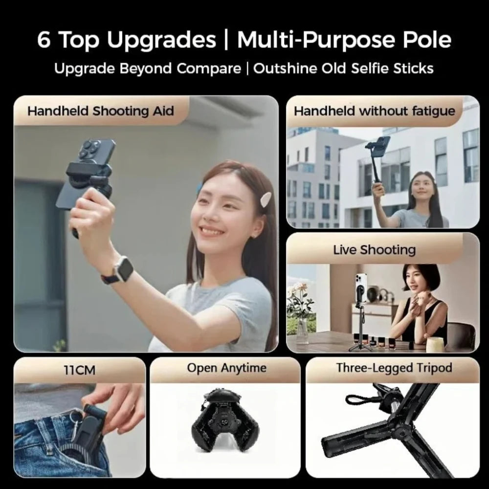 Magnetic Selfie Stick Mini