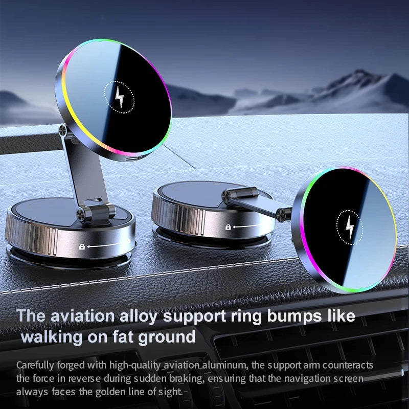 15w Wireless Car Charger Phone Holder