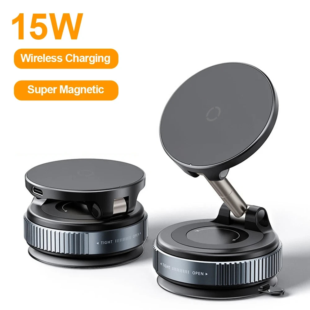 15w Wireless Car Charger Phone Holder