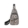 Nylon Crossbody Waist Bag