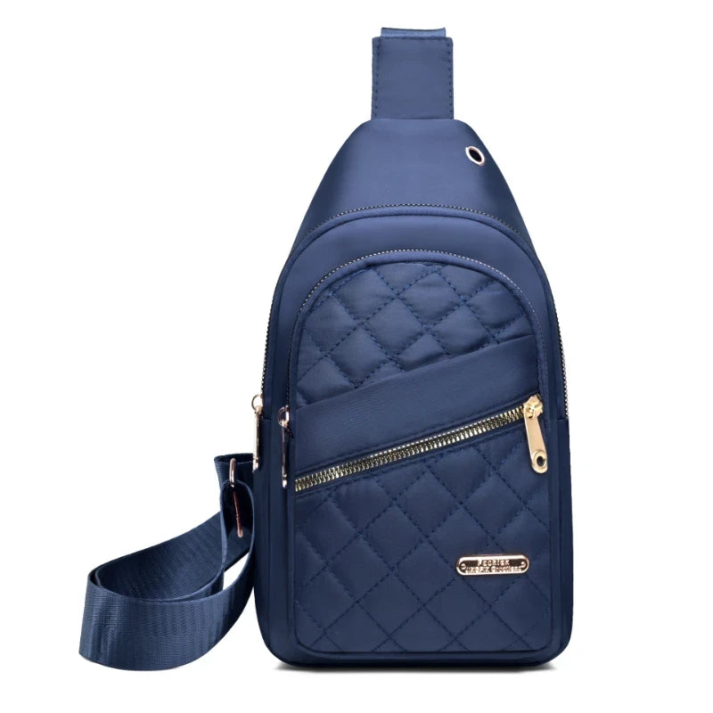 Nylon Crossbody Waist Bag