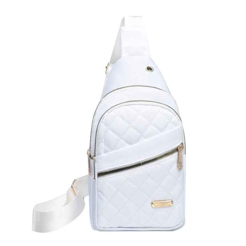 Nylon Crossbody Waist Bag