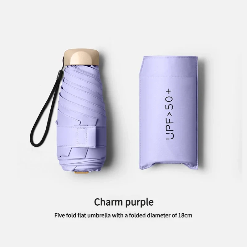 Compact UV Protection Pocket Umbrella