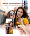 Scrolling Ring Wireless Remote Control Page Turner for iPhone Android, Phone Video Scroller, Camera Shutter