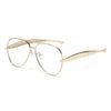 Retro Pilot Metal Sunglasses