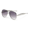 Retro Pilot Metal Sunglasses